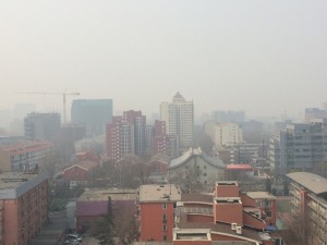 北京のまちと空（2016年3月撮影）